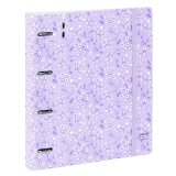 Ringbind Safta Light purple flowers Lilla 27 X 32 X 4 cm #2