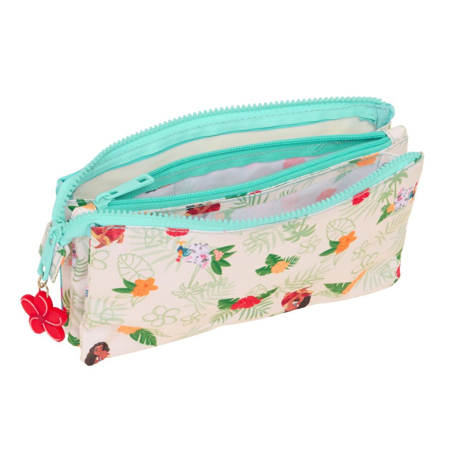 Tredobbelt bretaske Vaiana Bl Beige 22 x 12 x 3 cm #3