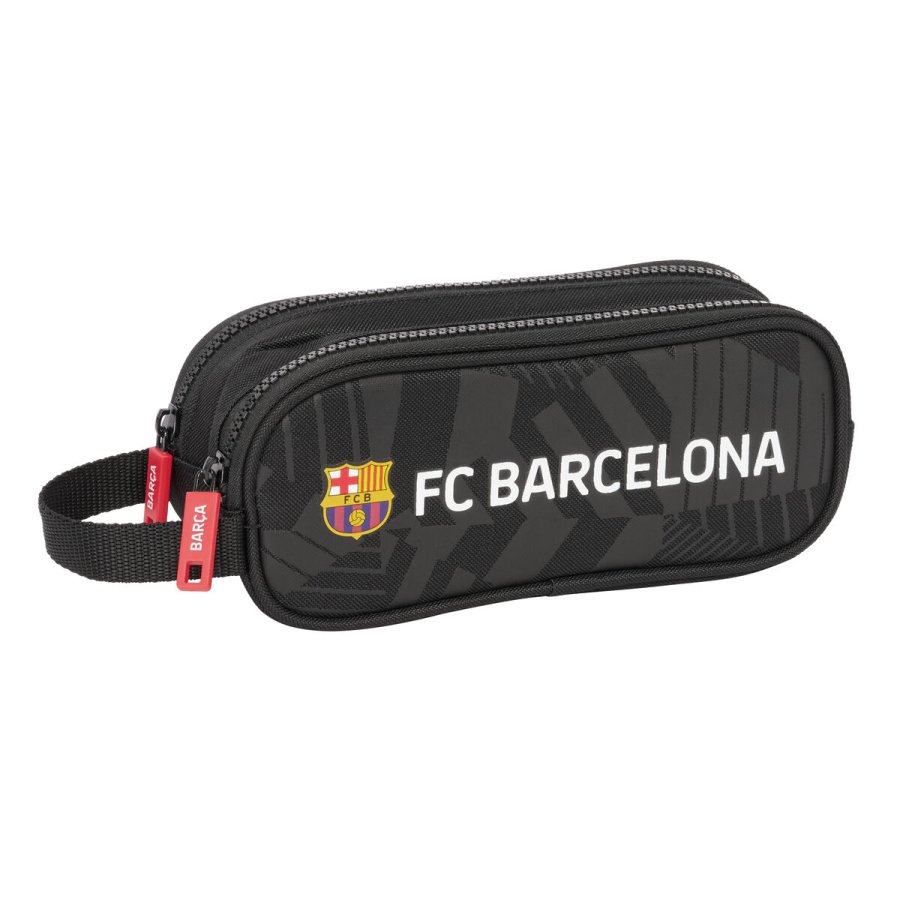 Dobbelt carry-all F.C. Barcelona Black Sort 21 x 8 x 6 cm #1