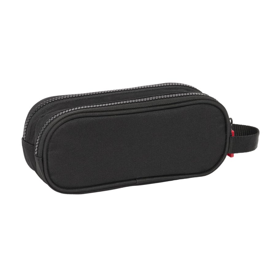 Dobbelt carry-all F.C. Barcelona Black Sort 21 x 8 x 6 cm #3