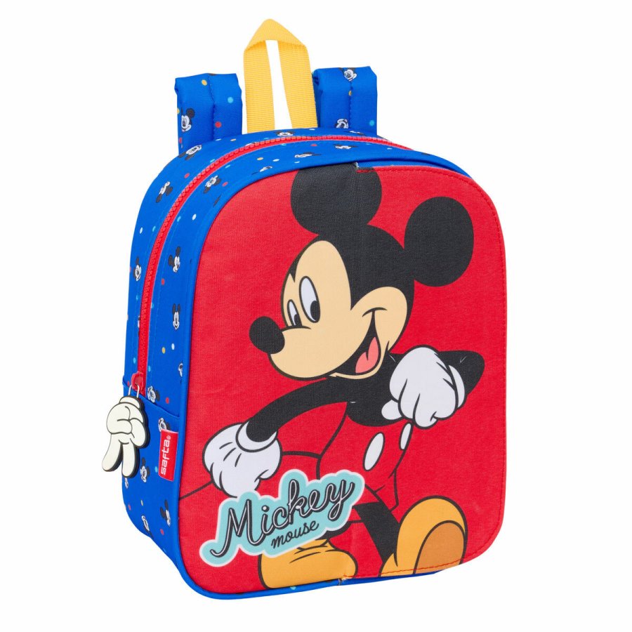 Skoletaske Mickey Mouse Clubhouse Good day Bl 22 x 27 x 10 cm #2
