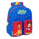Skoletaske Mickey Mouse Clubhouse Good day Bl 28 x 34 x 10 cm #1