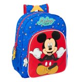 Skoletaske Mickey Mouse Clubhouse Good day Bl 32 x 38 x 12 cm #1