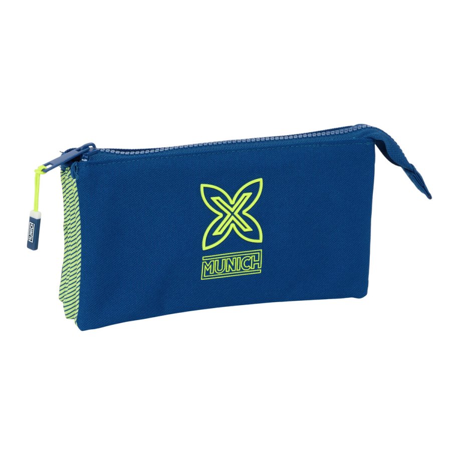 Tredobbelt bretaske Munich North Marinebl 22 x 12 x 3 cm #1