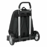 Skolerygsk med Hjul Munich Topo Sort 32 x 44 x 16 cm #2