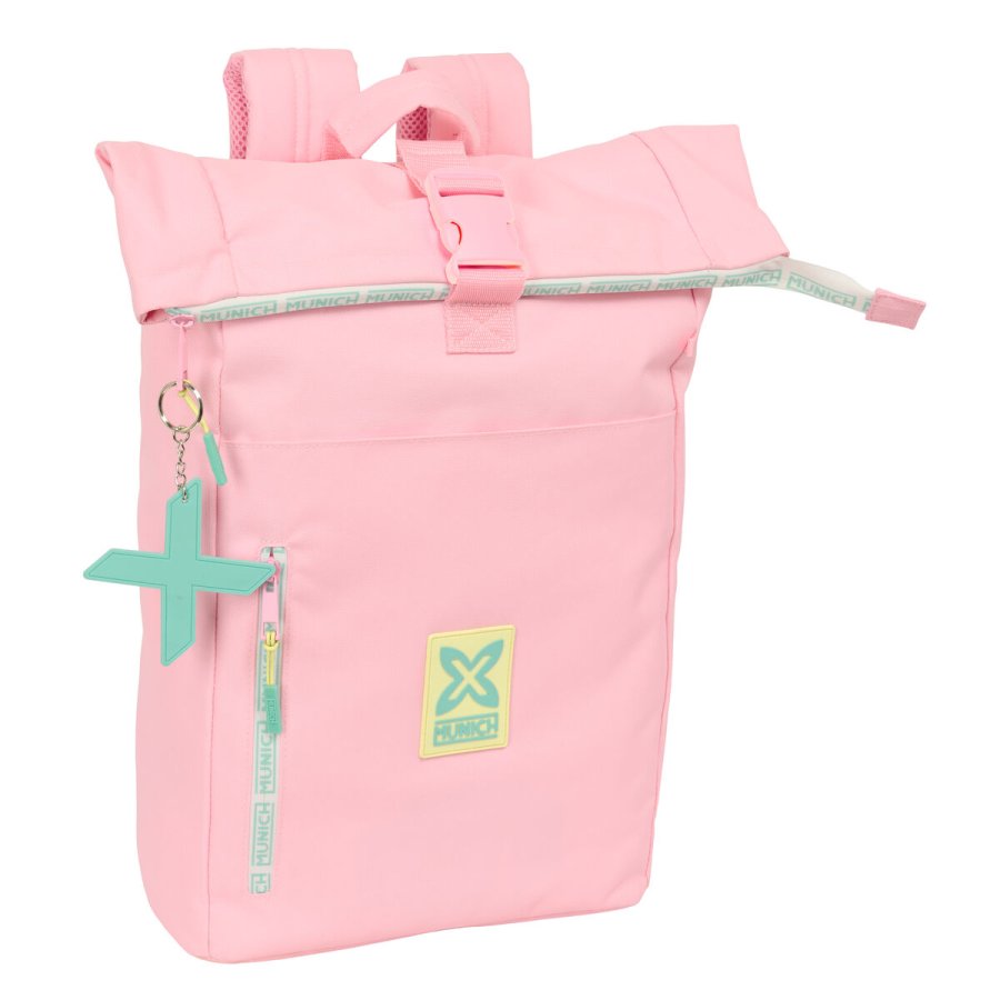 Skoletaske Munich Candy Pink 28 x 42 x 13 cm #1