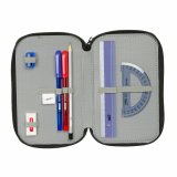 Tredobbelt Penalhus Hot Wheels Let's race Bl Sort 12,5 x 19,5 x 5,5 cm 37 Dele #5