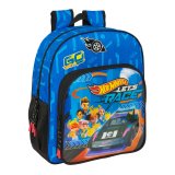 Skoletaske Hot Wheels Let's race Bl Sort 32 x 38 x 12 cm #1