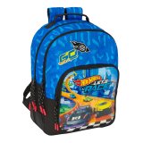Skoletaske Hot Wheels Let's race Bl Sort 32 x 42 x 15 cm #1
