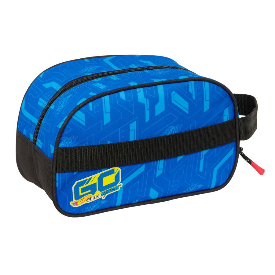 Rejsetoilettaske Hot Wheels Let's race Bl Sort 26 x 15 x 12 cm #2