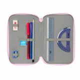 Tredobbelt Penalhus Minnie Mouse Naive Pink 12,5 x 19,5 x 5,5 cm 37 Dele #2