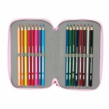 Tredobbelt Penalhus Minnie Mouse Naive Pink 12,5 x 19,5 x 5,5 cm 37 Dele #4