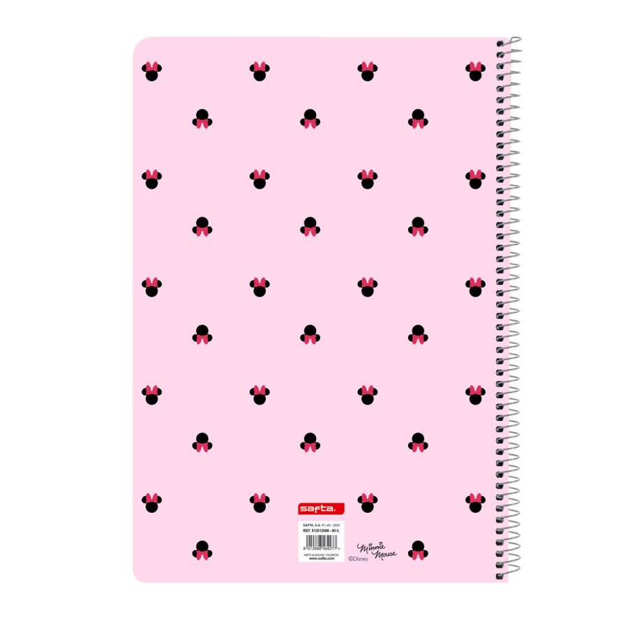 Ringbind Minnie Mouse Naive Pink A4 21.5 x 31 x 1 cm #2