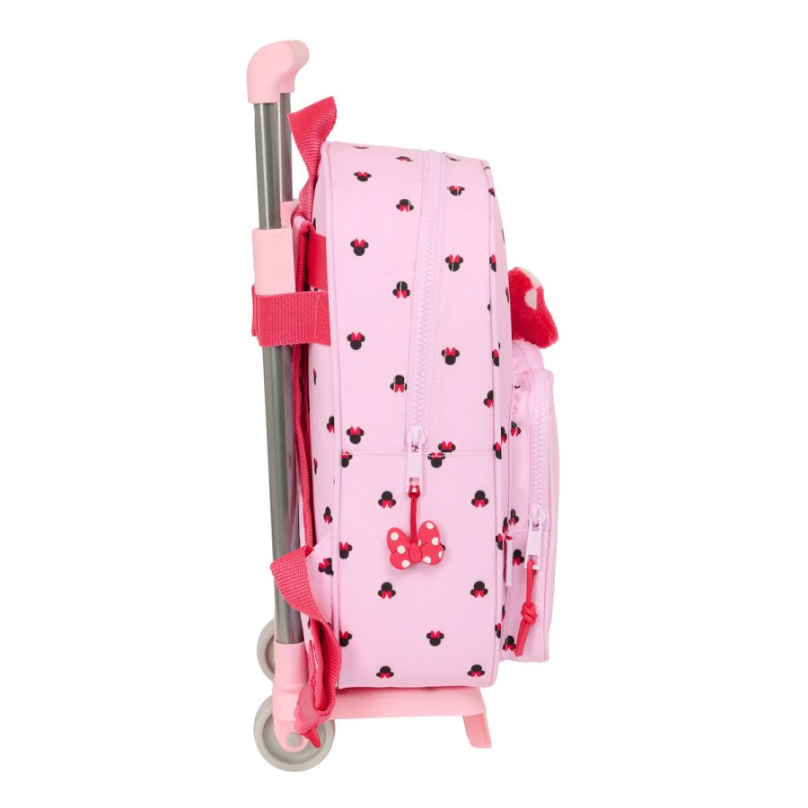 Skolerygsk med Hjul Minnie Mouse Naive Pink 28 x 34 x 10 cm #2