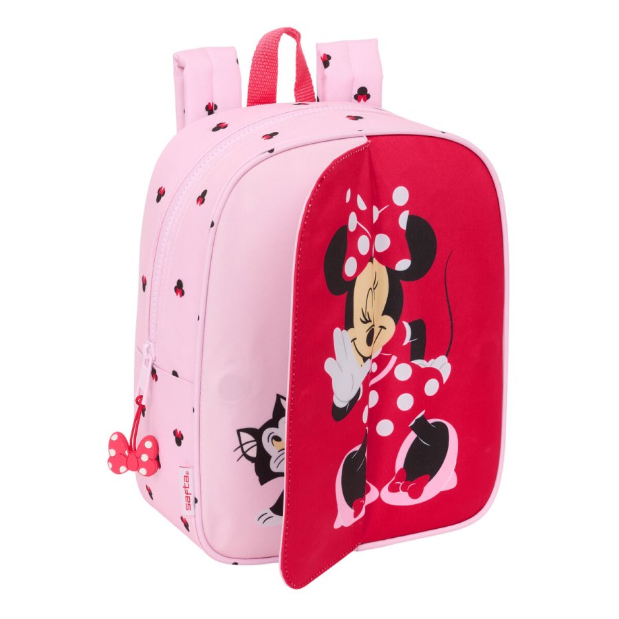 Skoletaske Minnie Mouse Naive Pink 22 x 27 x 10 cm #2