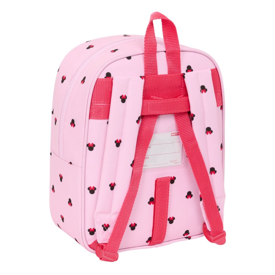 Skoletaske Minnie Mouse Naive Pink 22 x 27 x 10 cm #3