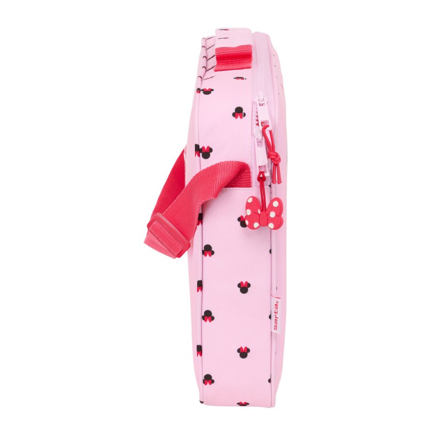 Skole skoletaske Minnie Mouse Naive Pink 38 x 28 x 6 cm #3