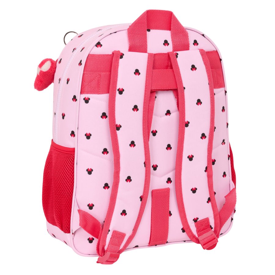 Skoletaske Minnie Mouse Naive Pink 32 x 38 x 12 cm #3