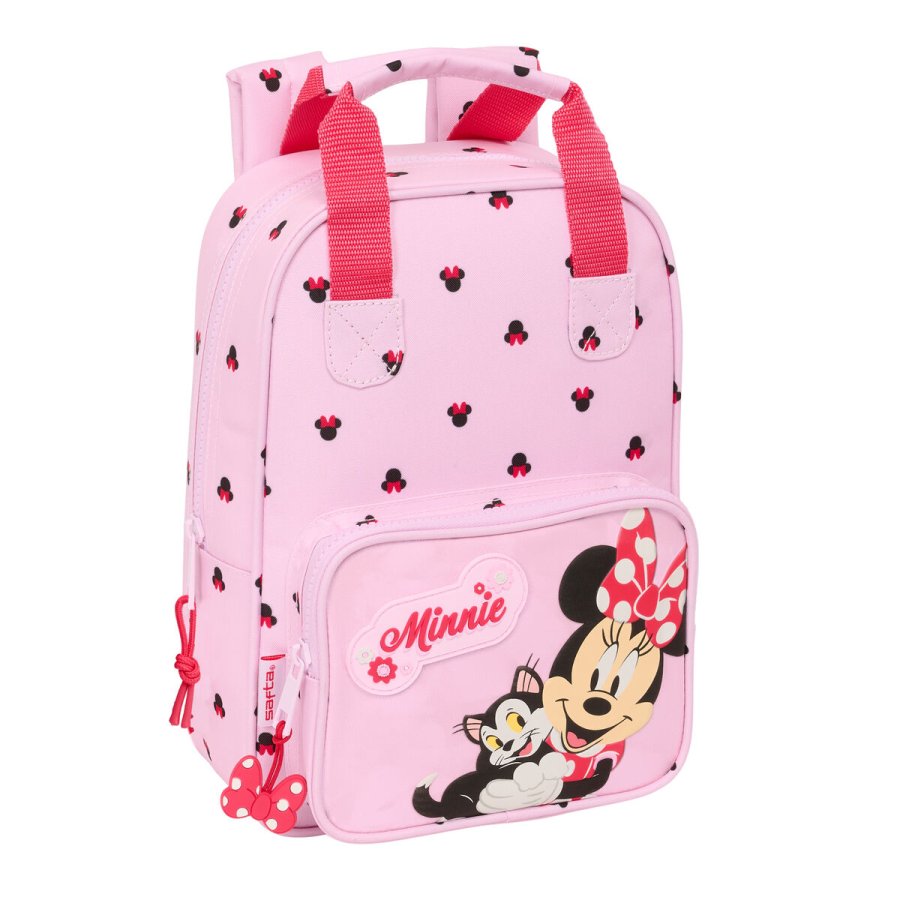 Skoletaske Minnie Mouse Naive Pink 20 x 28 x 8 cm #1