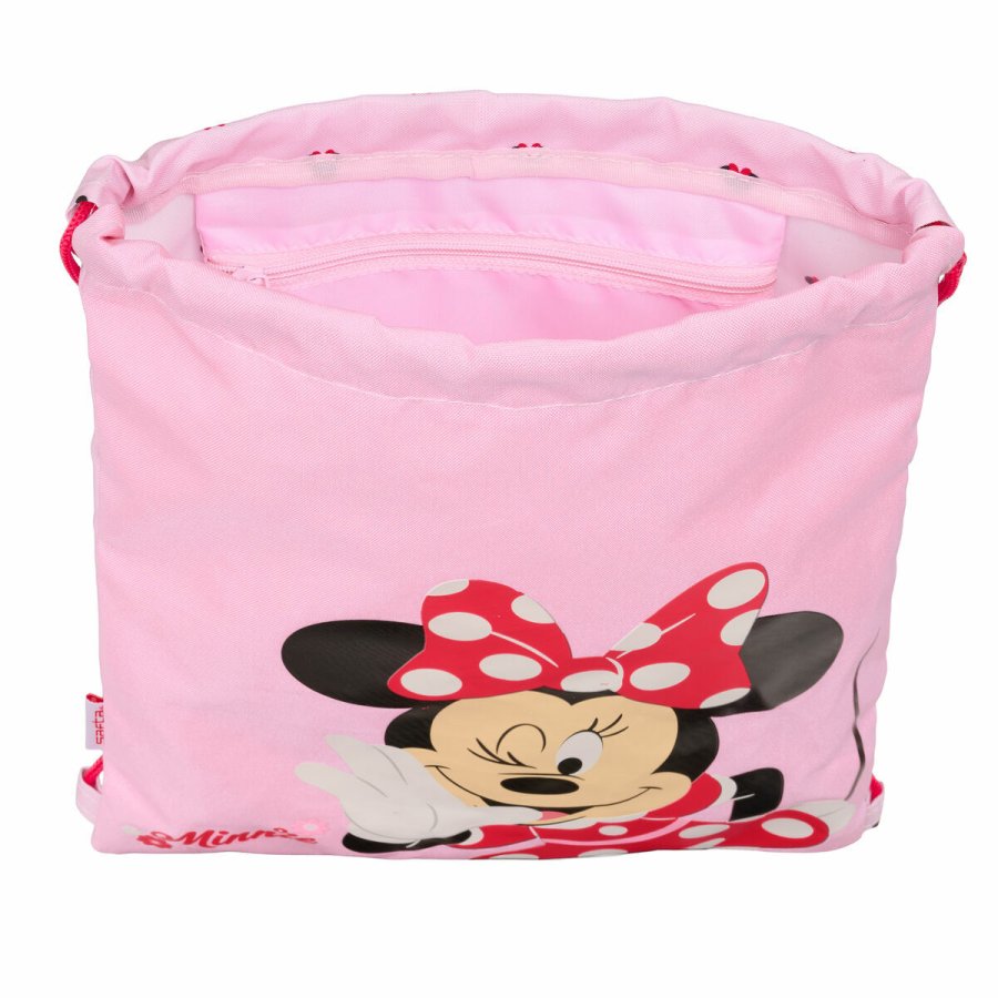 Rygsk med Snore Minnie Mouse Naive Pink 26 x 34 x 1 cm #2