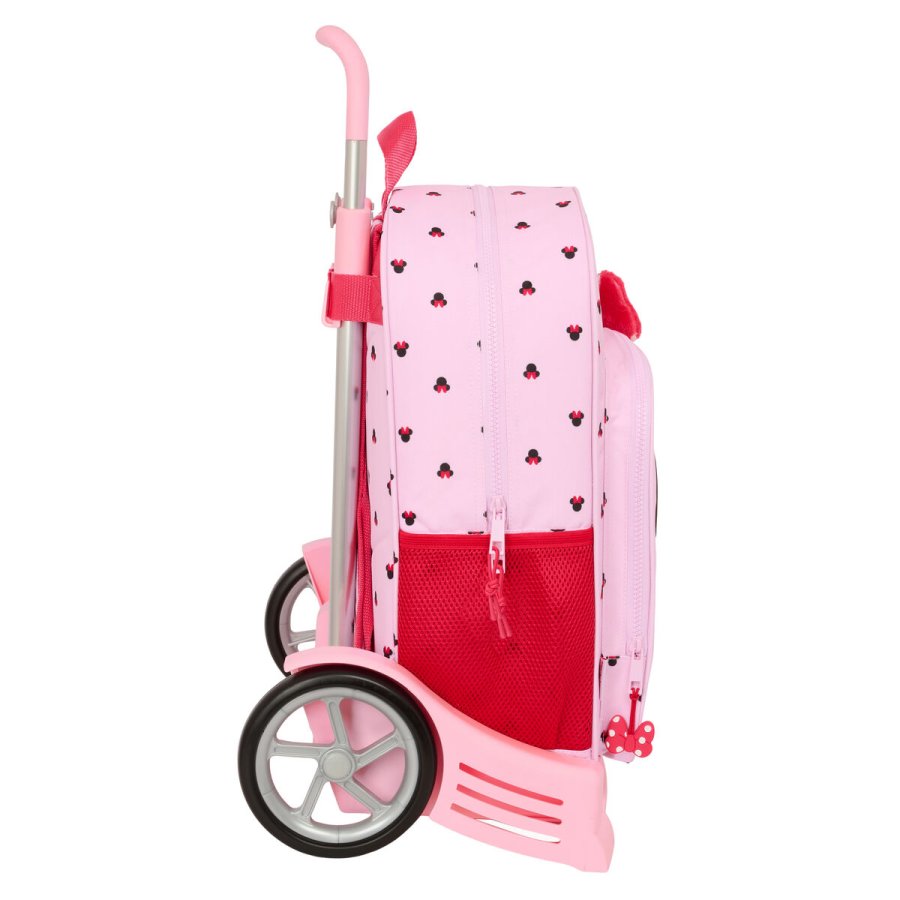 Skolerygsk med Hjul Minnie Mouse Naive Pink 33 x 42 x 14 cm #3