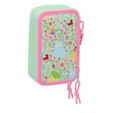 Penalhus med Tilbehr Disney Princess Bloom Pink Akvamarin 12,5 x 19,5 x 5,5 cm 37 Dele #4