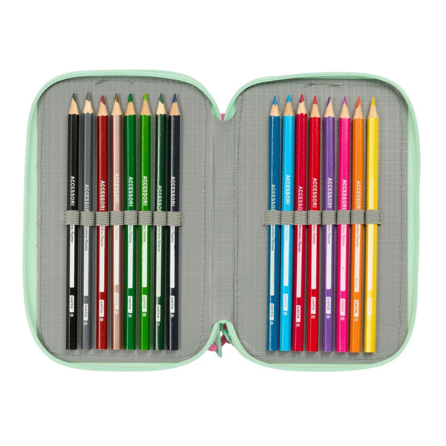 Penalhus med Tilbehr Disney Princess Bloom Pink Akvamarin 12,5 x 19,5 x 5,5 cm 37 Dele #5