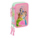 Penalhus med Tilbehr Disney Princess Bloom Pink Akvamarin 12,5 x 19,5 x 5,5 cm 37 Dele #1