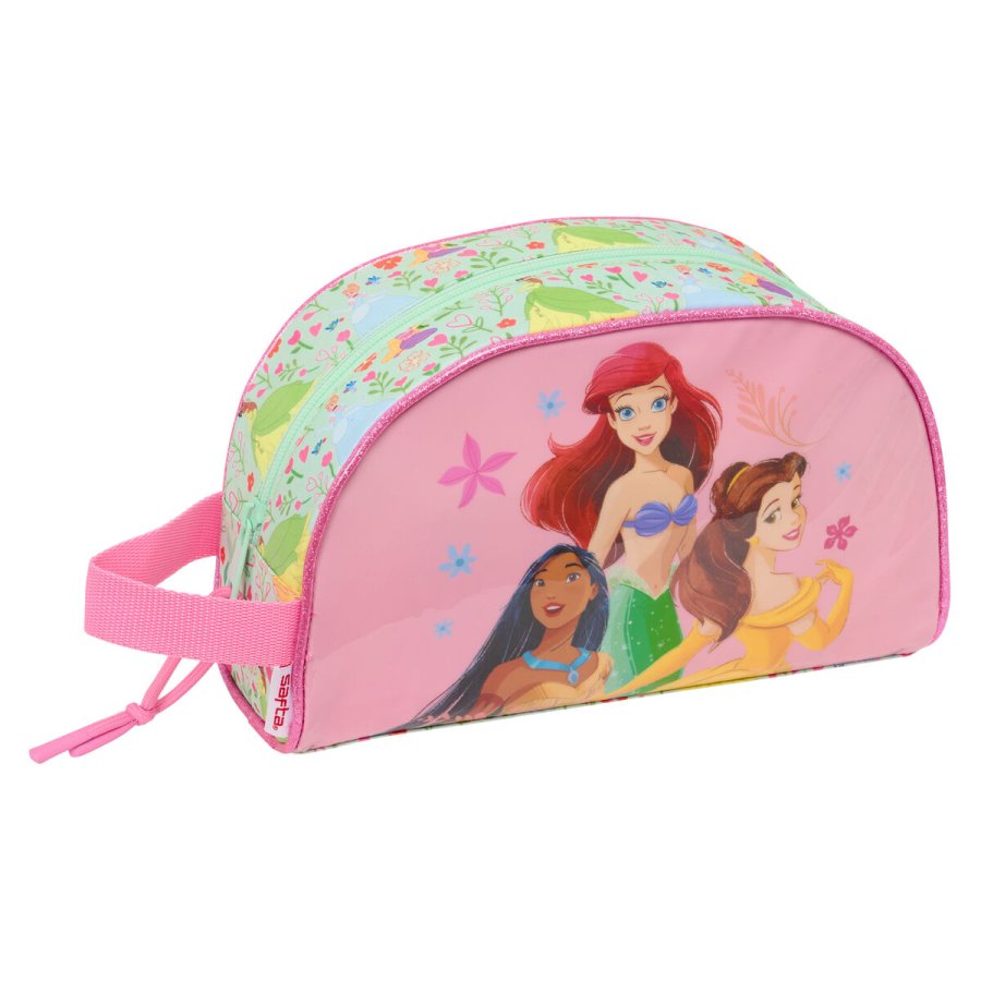 Rejsetoilettaske Disney Princess Bloom Grn Pink 26 x 16 x 9 cm #1