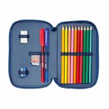 Dobbelt penalhus Cars Racing Marinebl 12.5 x 19.5 x 4 cm Dobbelt penalhus 29 Dele #2