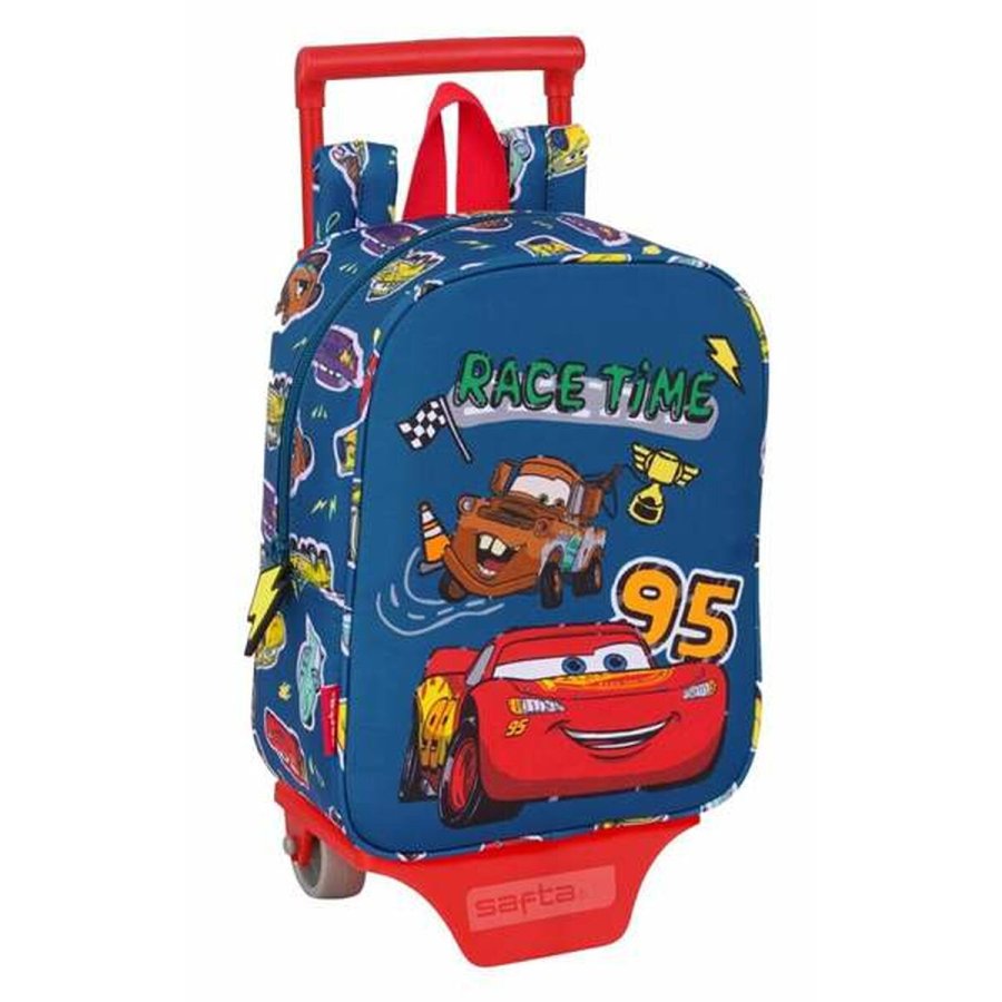 Skolerygs�k med Hjul Cars Racing 22 x 27 x 10 cm #1