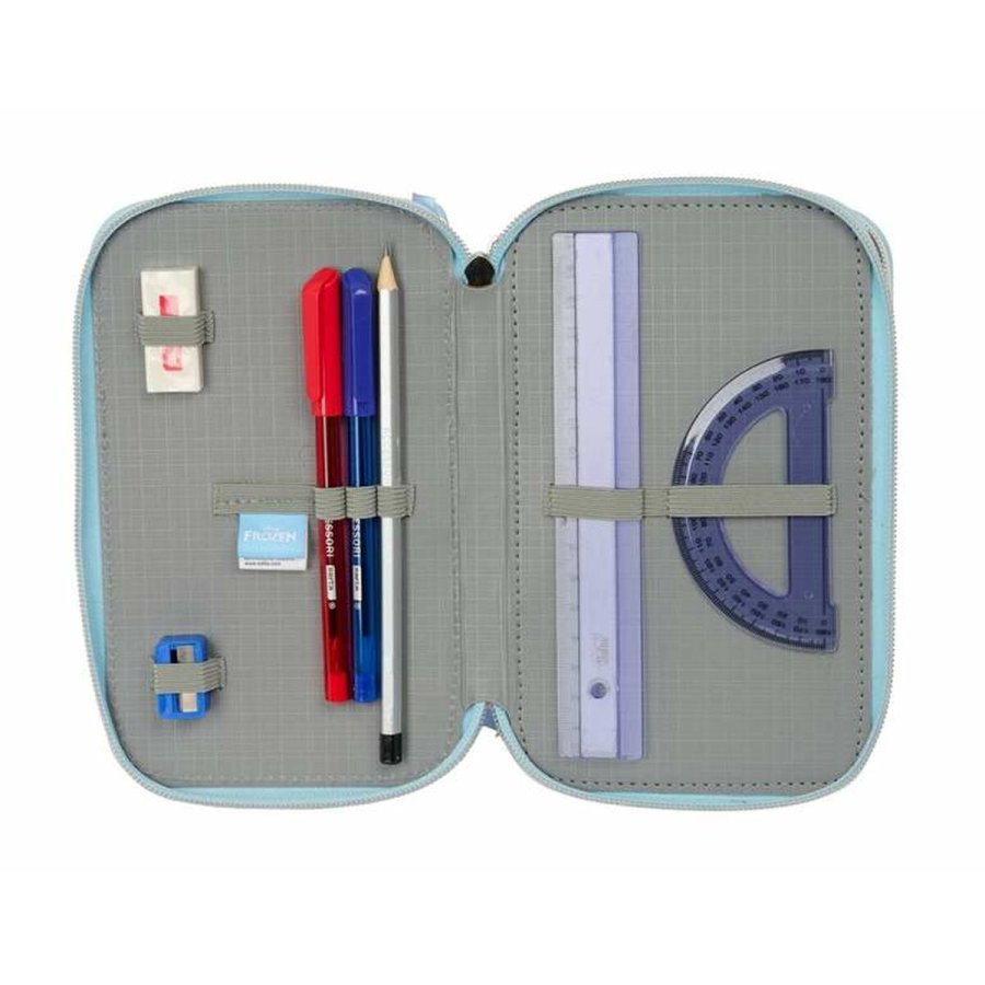 Tredobbelt Penalhus Frozen Ice magic 12,5 x 19,5 x 5,5 cm #3