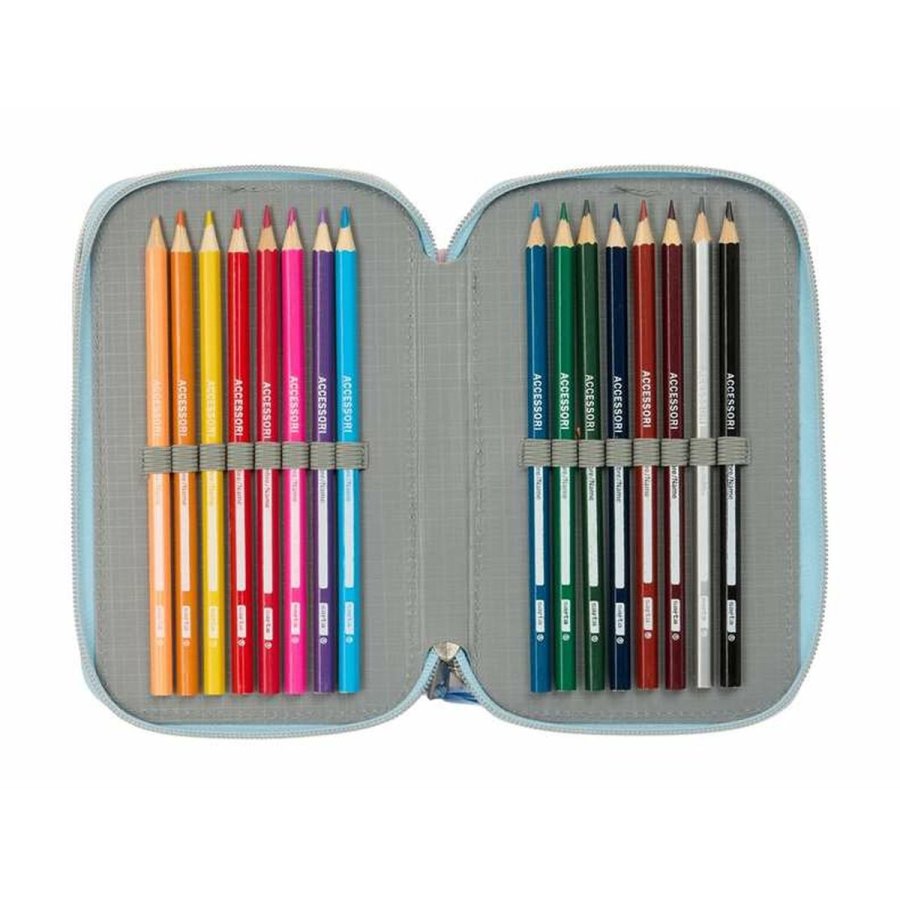 Tredobbelt Penalhus Frozen Ice magic 12,5 x 19,5 x 5,5 cm #4