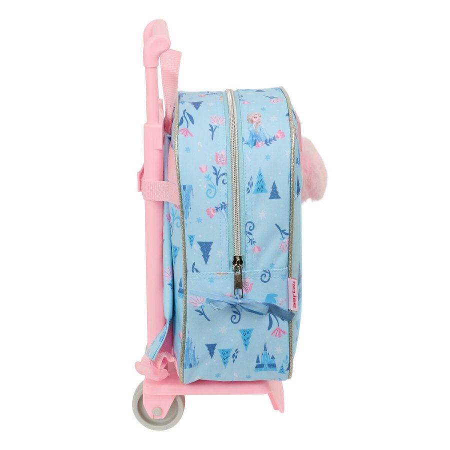 Skolerygsk med Hjul Frozen Ice magic Bl 22 x 27 x 10 cm #2