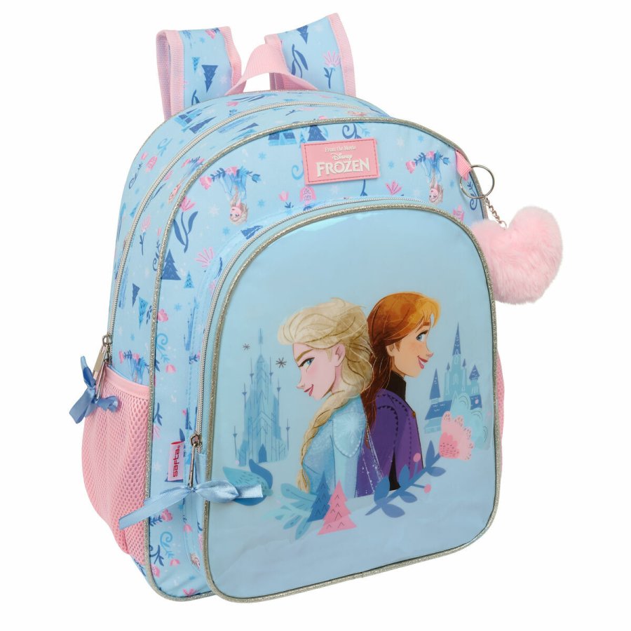 Skoletaske Frozen Ice magic Bl 32 x 38 x 12 cm #1