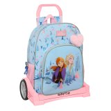 Skolerygsk med Hjul Frozen Ice magic Bl 33 x 42 x 14 cm #1