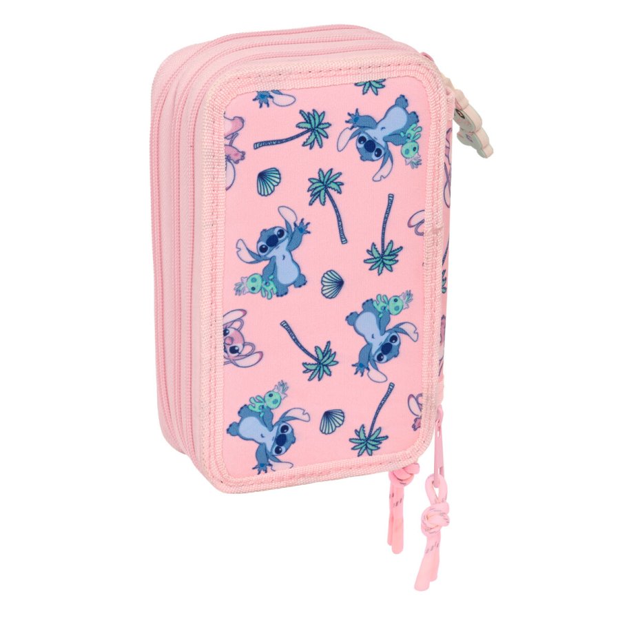 Penalhus med Tilbehr Lilo & Stitch Beach Pink 12,5 x 19,5 x 5,5 cm 37 Dele #3