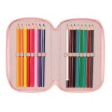 Penalhus med Tilbehr Lilo & Stitch Beach Pink 12,5 x 19,5 x 5,5 cm 37 Dele #4