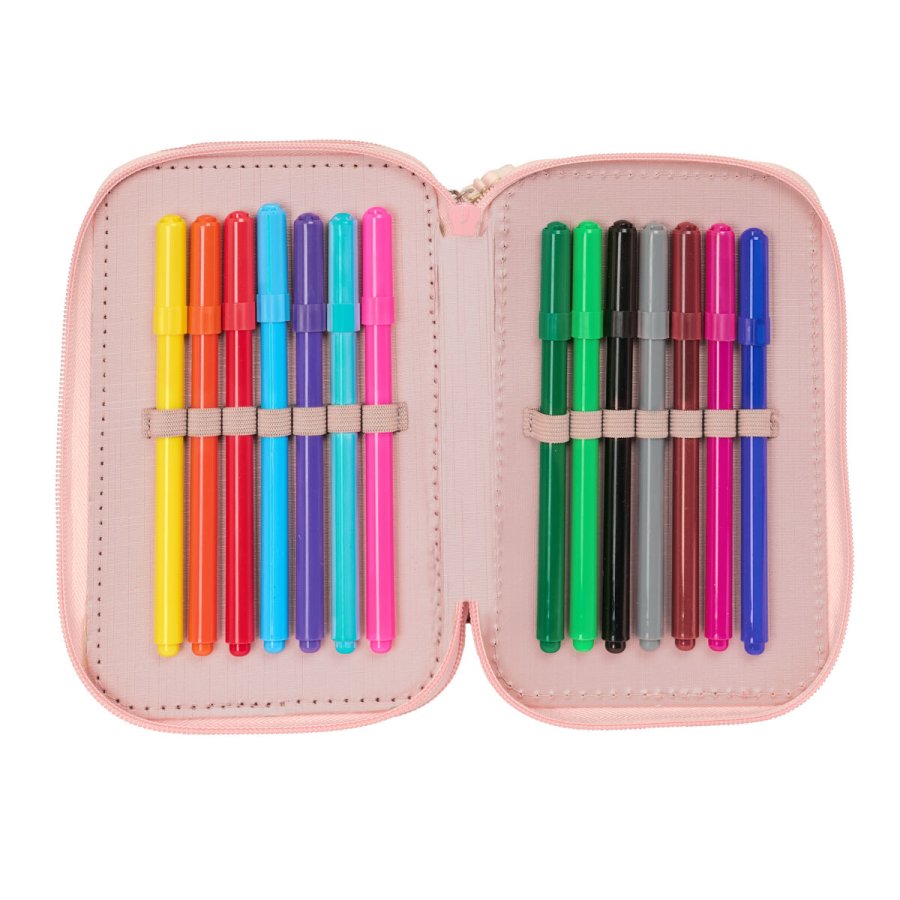 Penalhus med Tilbehr Lilo & Stitch Beach Pink 12,5 x 19,5 x 5,5 cm 37 Dele #5