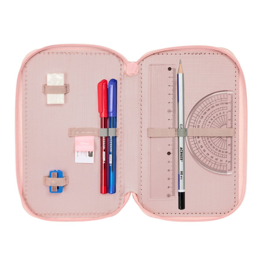 Penalhus med Tilbehr Lilo & Stitch Beach Pink 12,5 x 19,5 x 5,5 cm 37 Dele #6