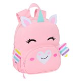 Skoletaske Safta Unicornio Pink 20 x 25 x 9 cm #1