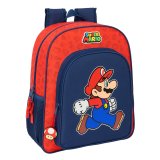 Skoletaske Super Mario Trick Rd Mrkebl 32 x 38 x 12 cm #1