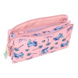 Tredobbelt bretaske Lilo & Stitch Beach Pink 22 x 12 x 3 cm #3