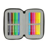 Penalhus med Tilbehr Spider-Man Attack Sort 12,5 x 19,5 x 5,5 cm 37 Dele #5