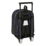 Skolerygsk med Hjul Spider-Man Attack Sort 22 x 27 x 10 cm #2