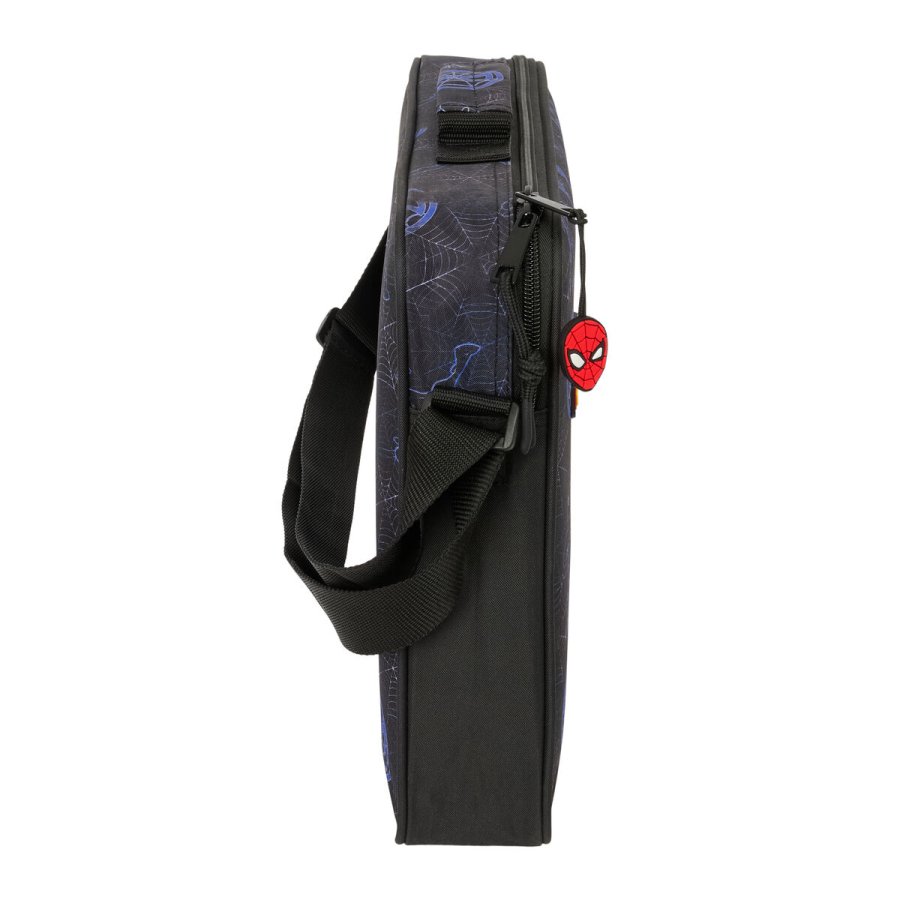 Skole skoletaske Spider-Man Attack Sort 38 x 28 x 6 cm #2
