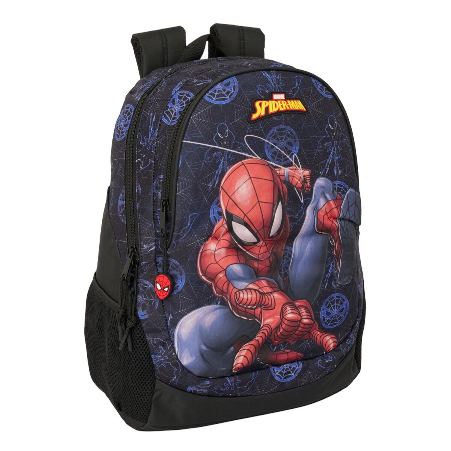 Skoletaske Spider-Man Attack Sort 32 x 44 x 16 cm #1