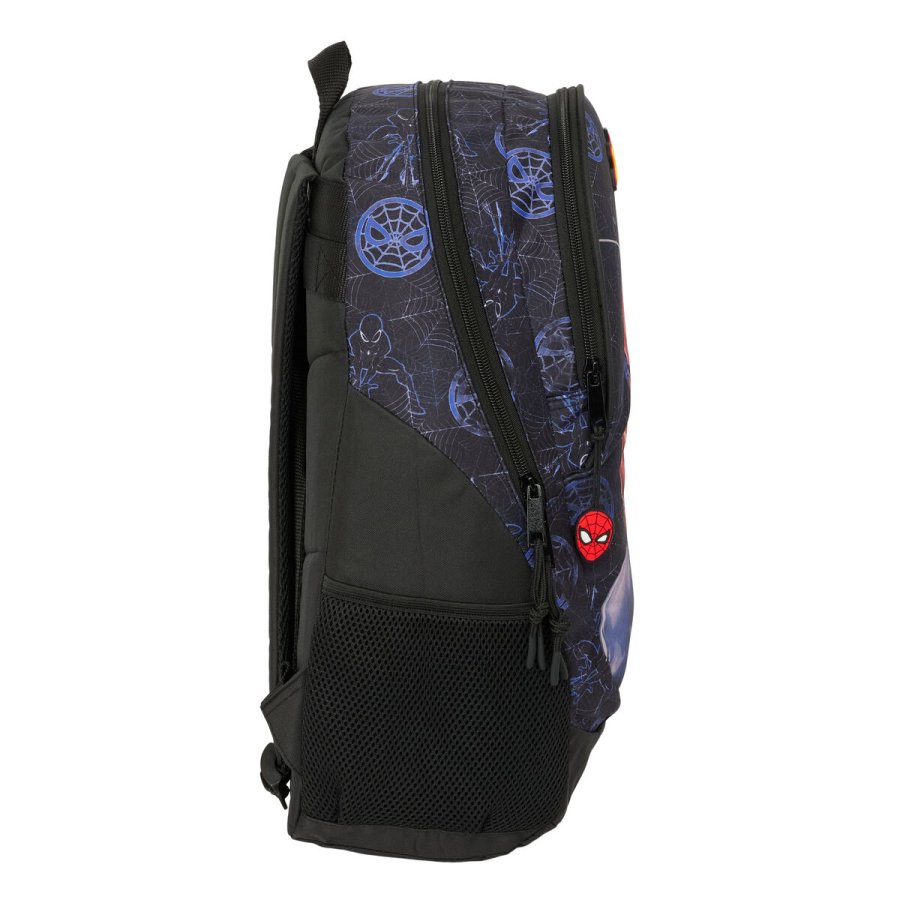Skoletaske Spider-Man Attack Sort 32 x 44 x 16 cm #2