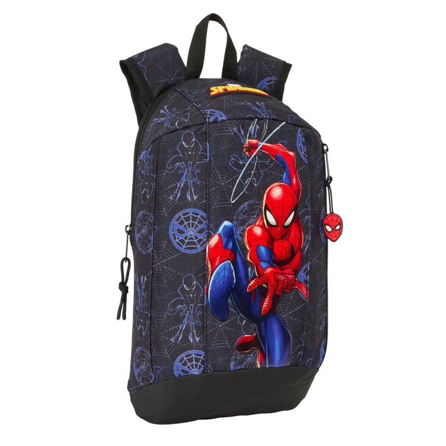 Casual Rygsk Spider-Man Attack Sort 22 x 39 x 10 cm #1