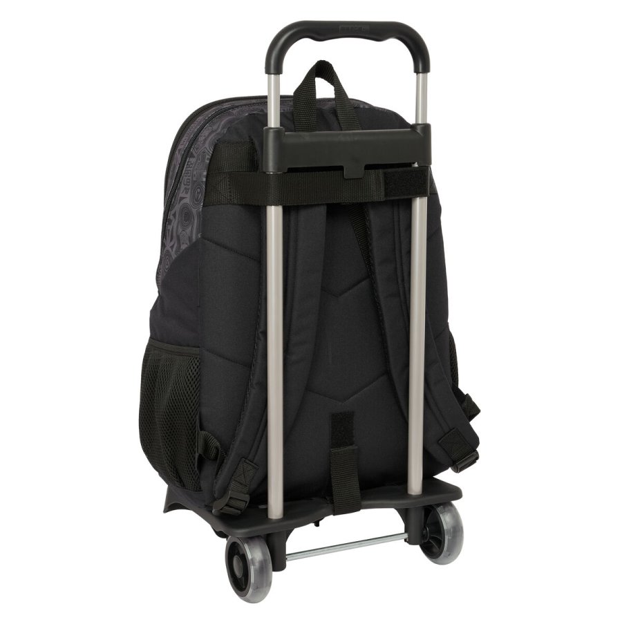 Skolerygsk med Hjul The Avengers Vendetta Sort 32 x 44 x 16 cm #3